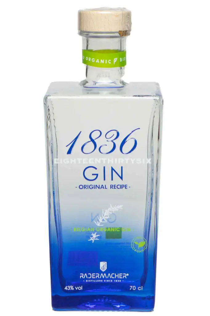 1836 Belgian Organic Gin - 43°