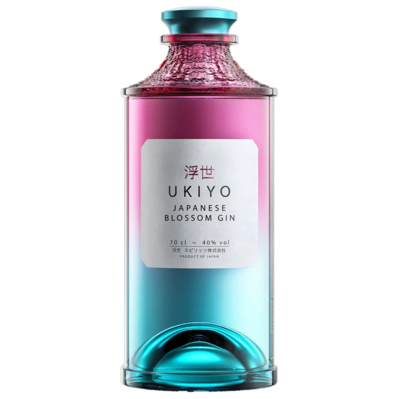 Ukiyo Japanese Blossom Gin - 40°