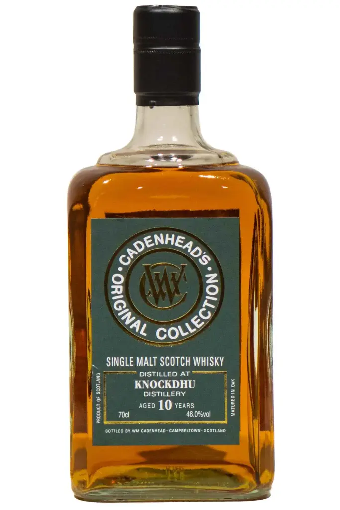 Cadenhead's Knockdhu 10Y - 46°