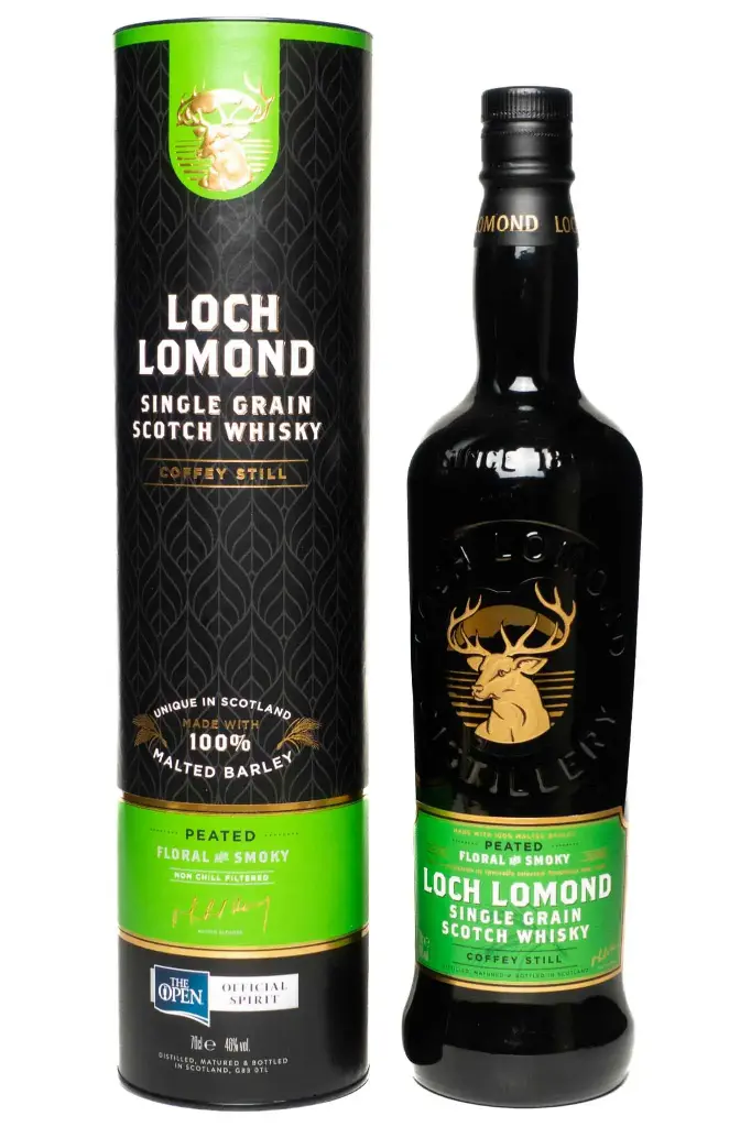 Loch Lomond Single Grain Peated Whisky - 46°
