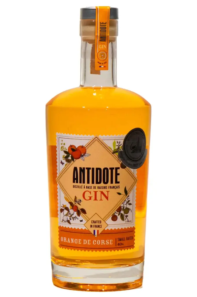 Antidote Gin Oranges de Corse - 40°