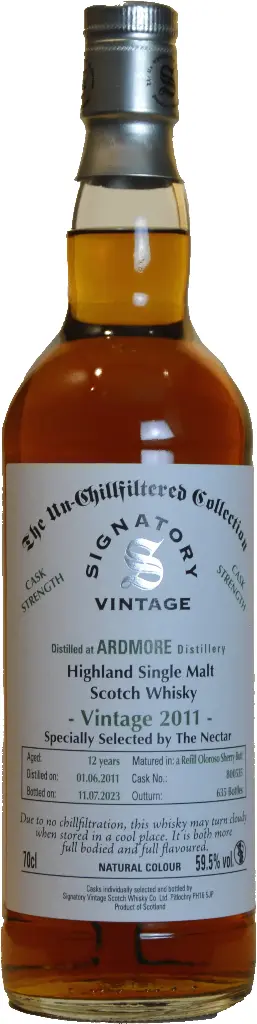 Ardmore 2011 Signatory Vintage - 43°
