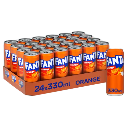 Fanta Orange Cans Vending