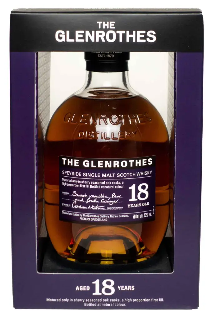Glenrothes 18 ans - 43°