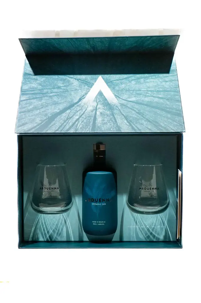 Arduenna Gin Coffret 2 verres - 40°