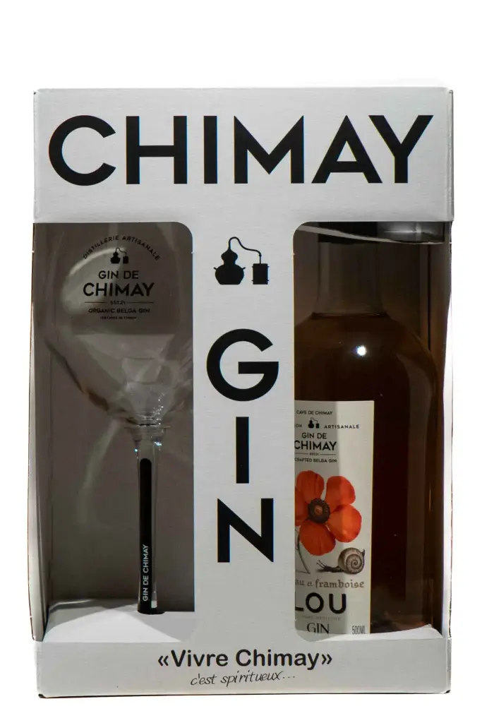 Gin De Chimay LOU COFFRET + Verre - 37,5°