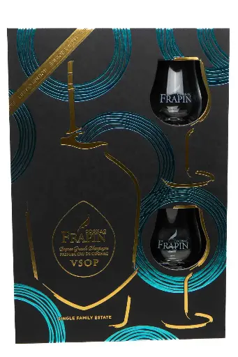 [282731] Frapin VSOP Giftbox 2 verres - 40°