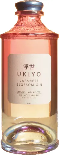 [302510] Ukiyo Japanese Blossom Gin - 40°