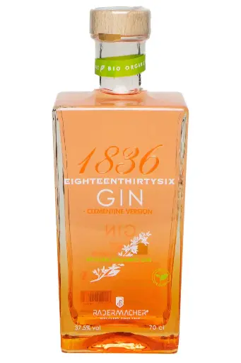[300022] 1836 Belgian Organic Clementine Gin - 37,5°