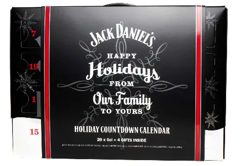 [324975] Jack Daniel's Xmas Calendar + 4 verres