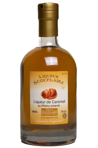 [279604] Liqueur Scouflaire Caramel Whisky à l'amande - 34°