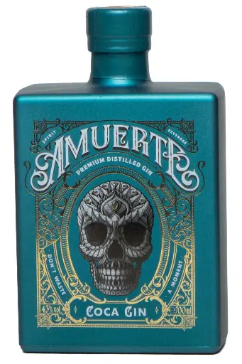 [300184] Amuerte Coca Leaf Blue Edition - 43°